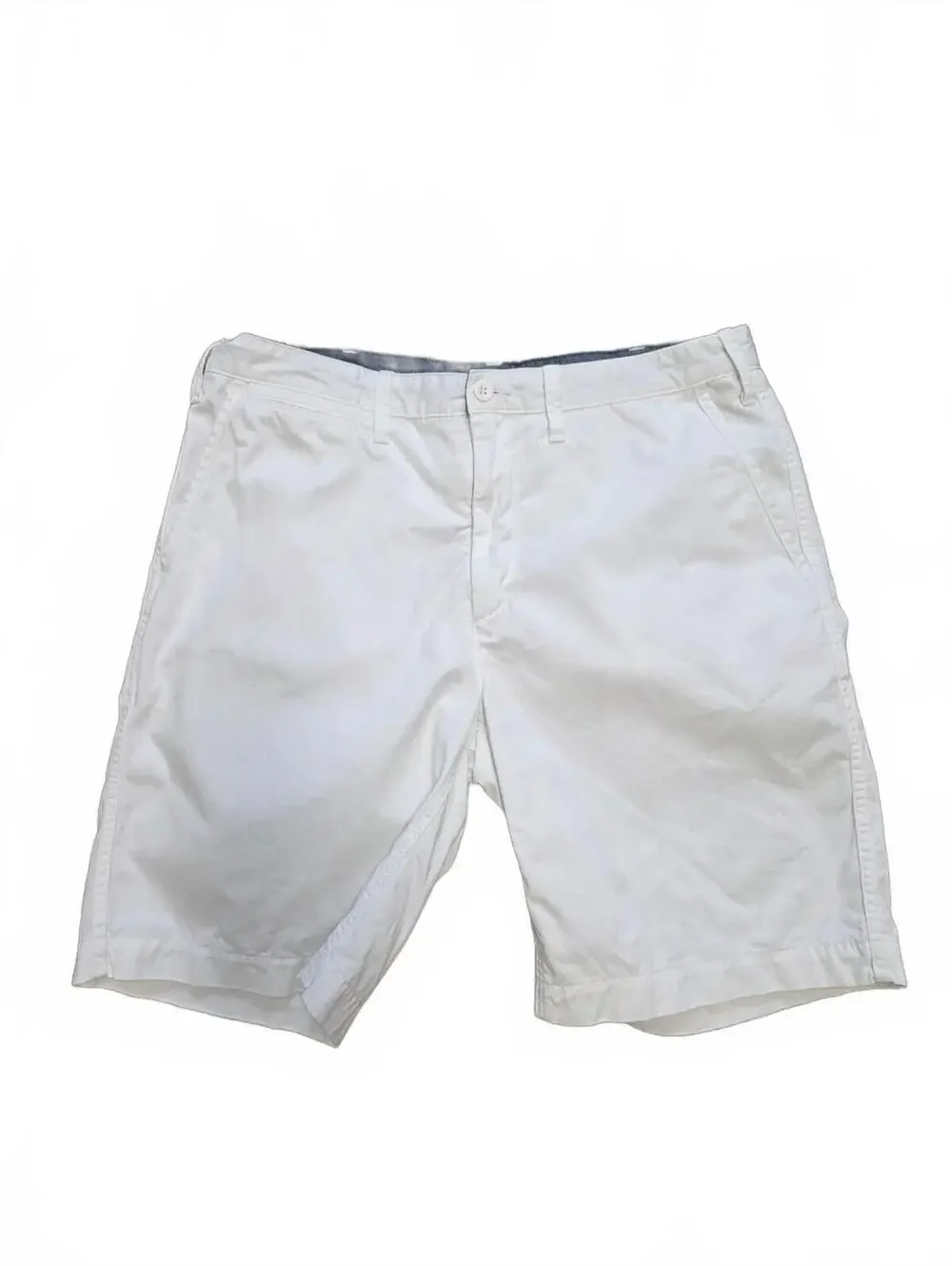 Polo Ralph Lauren Mens Relaxed Fit white Chino Shorts Size 36 golf casual walk